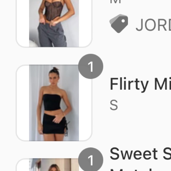 Flirty Mini Skirt - white fox - Picture 4 of 4